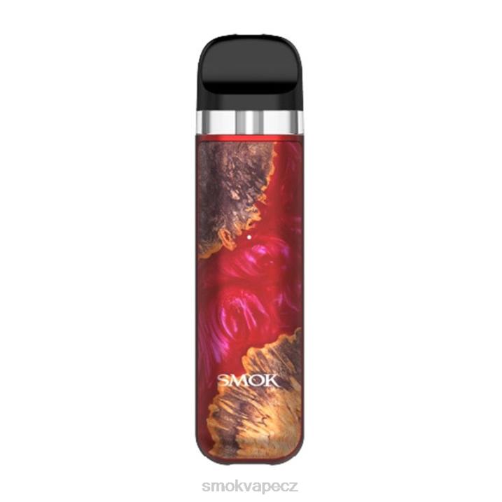 SMOK NOVO 2x souprava červené stabilizační dřevo 5N2860 SMOK Nord CZ