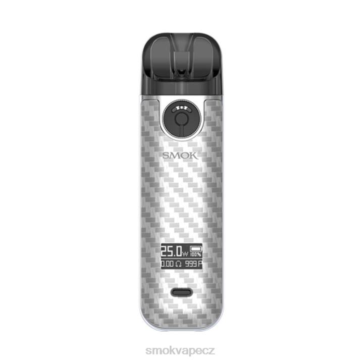 SMOK NOVO 4 souprava stříbrné uhlíkové vlákno 5N28236 SMOK Vape Pods CZ
