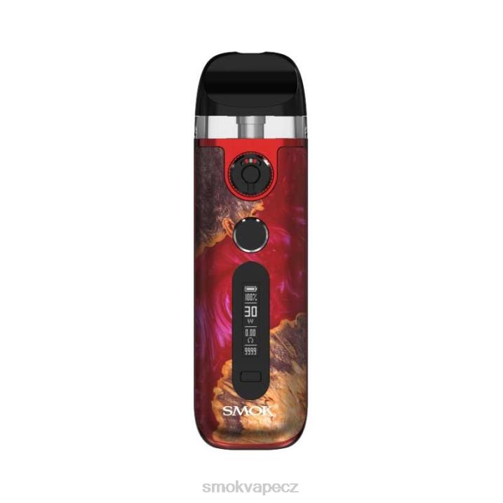 SMOK Novo 5 souprava červené stabilizační dřevo 5N2812 SMOK Vape Praha