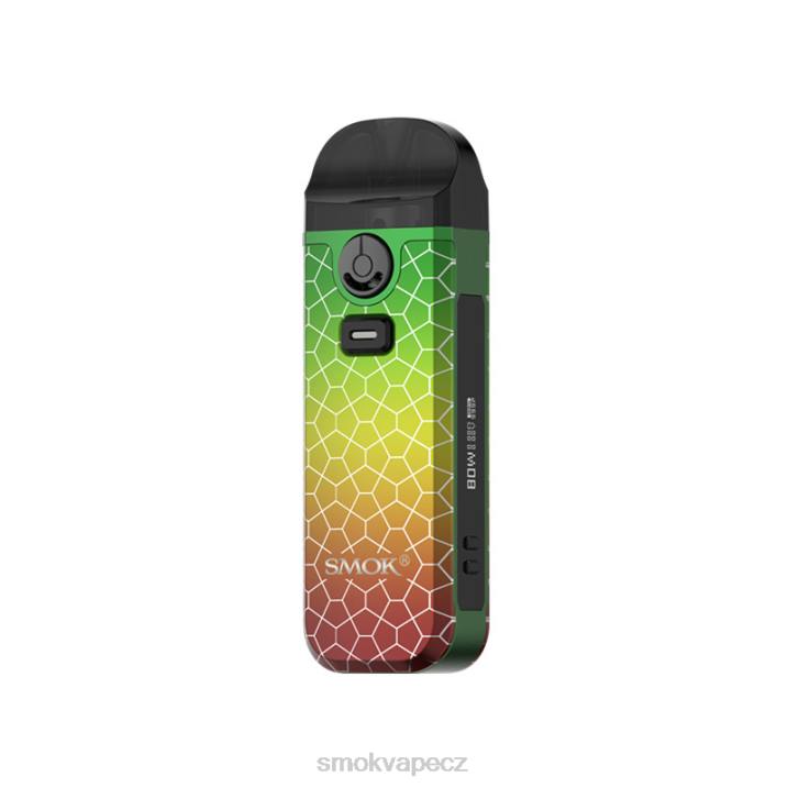 SMOK Nord 4 souprava rasta zelené brnění 5N28274 SMOK Disposable Vape CZ