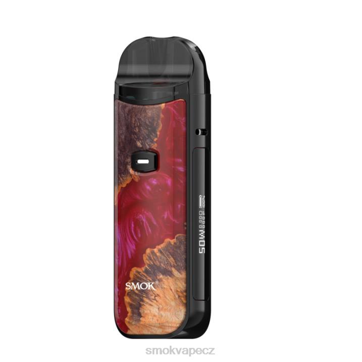 SMOK Nord 50w sada červené stabilizační dřevo 5N28163 SMOK CZ